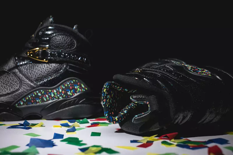 Air Jordan 8 Trophy Confetti Championship pakki