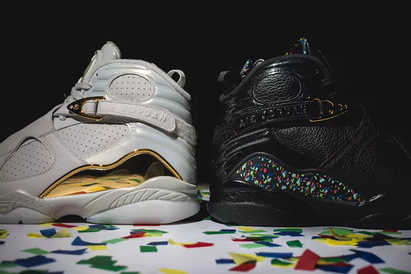 Air Jordan 8 Trophy Confetti Championship pakki