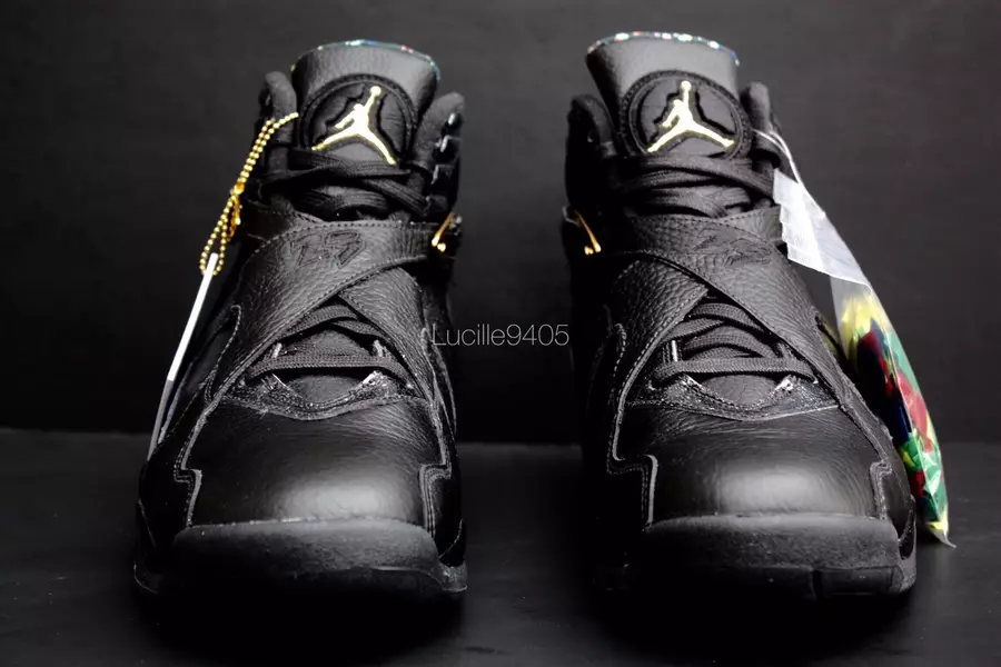 Air Jordan 8 michuano ya Confetti Champagne Pack