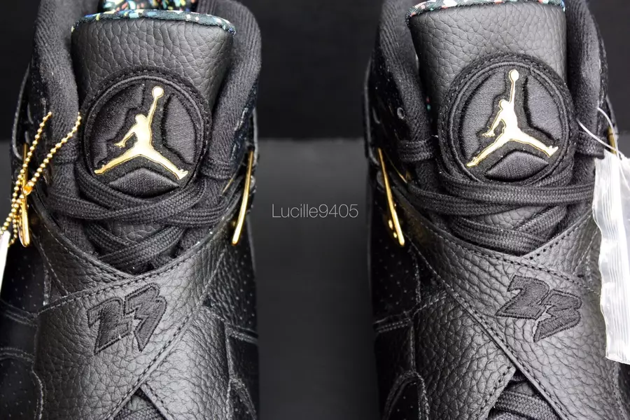 Air Jordan 8 Championship konfeti shampan to'plami