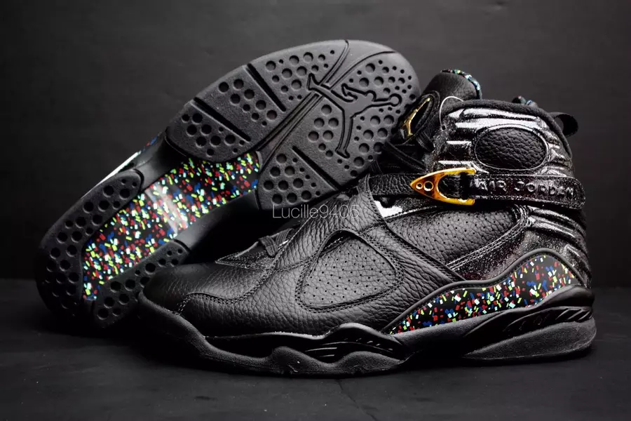 Air Jordan 8 Şampiyonası Konfeti Şampanya Paketi