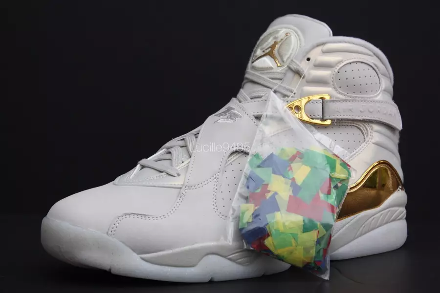 Air Jordan 8 Kampioenschap Champagne Confetti Pack