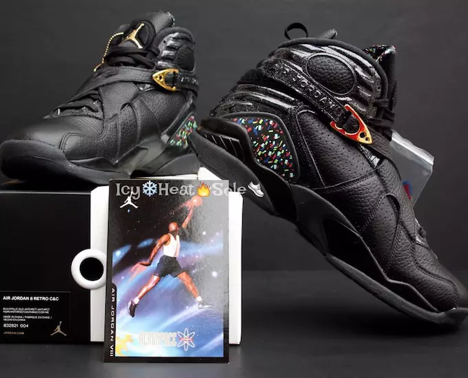 Air Jordan 8 Championship Pack шампан дарс Confetti