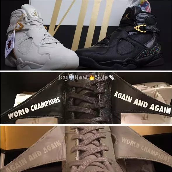 Air Jordan 8 Champ Pack Campioni del mondo ancora e ancora