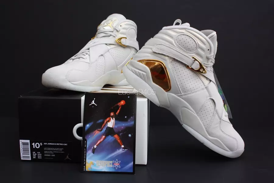 Pacchetto di coriandoli champagne Air Jordan 8 Championship