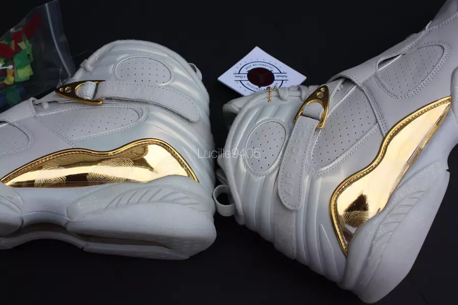 Air Jordan 8 Championship Champagne Confetti Pack