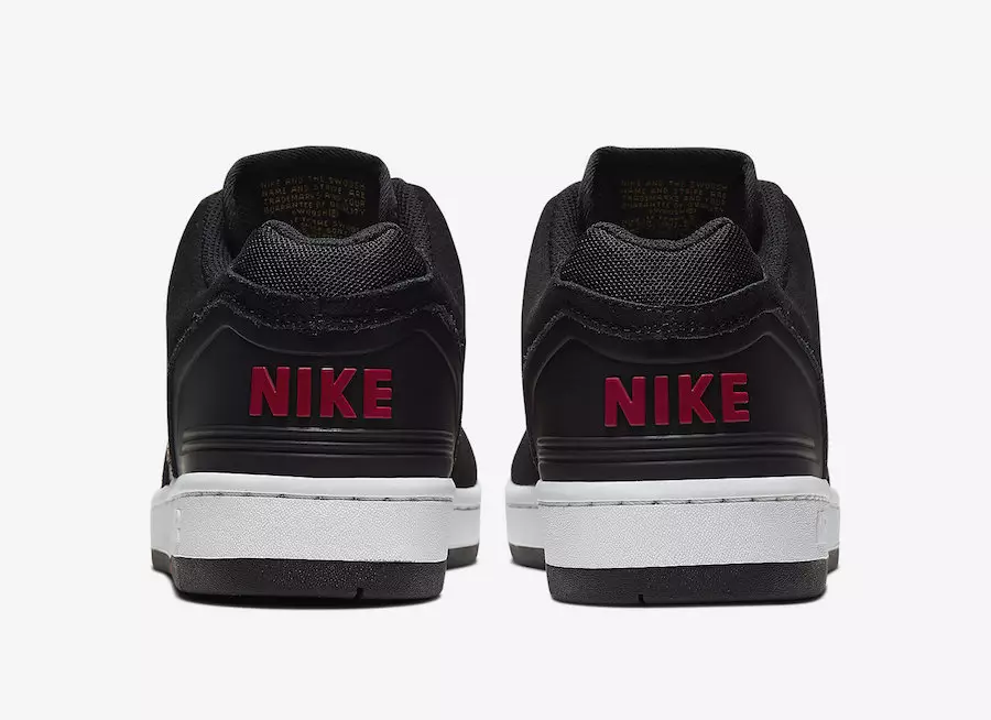 Nike SB Air Force 2 Low Black Deep Forest Spor Salonu Kırmızısı AO0300-002 Çıkış Tarihi