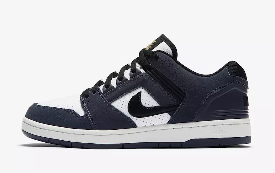 Nike SB Air Force 2 Low Obsidian AO0300-400 Útgáfudagur