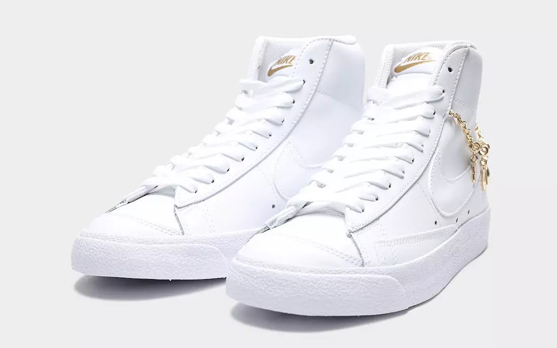 Nike Blazer Mid LX White Metallic Gold DM0850-100 Utgivelsesdato