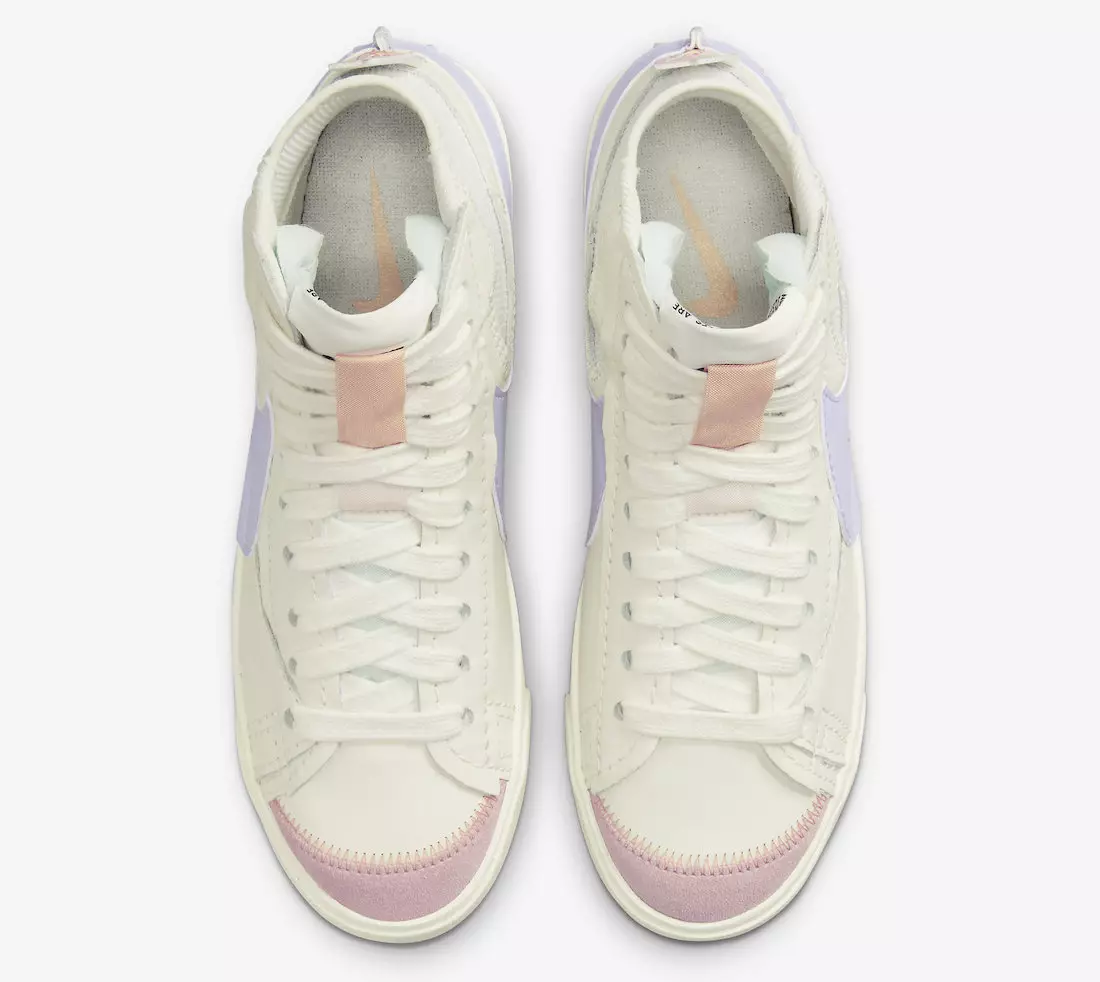 Nike Blazer Mid 77 Jumbo Sail Glaze Powder DO8909-167 Թողարկման ամսաթիվ