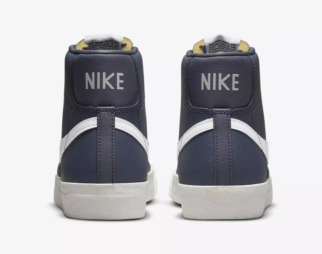 تاریخ انتشار Nike Blazer Mid 77 Navy White BQ6806-401