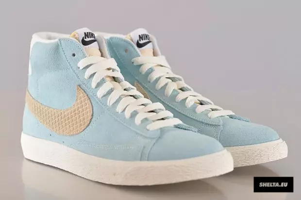 Pek Pastel Vintaj Nike Blazer Mid