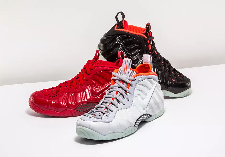 Yeezy Foamposites Platinum Red October Solar Red