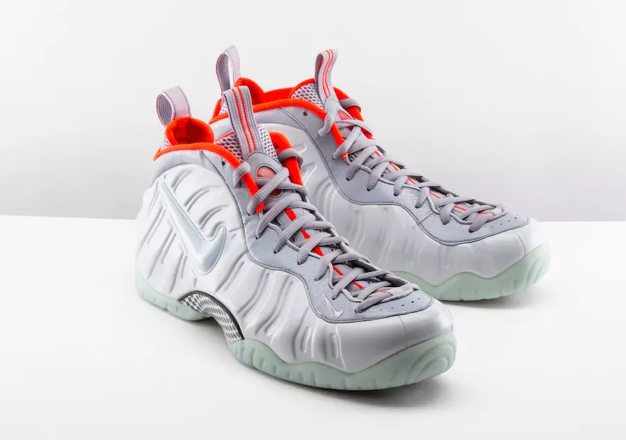 Foamposite Pro de platino puro