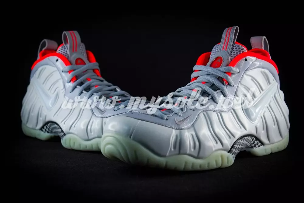 Платиновый Yeezy Nike Air Foamposite Pro Платиновый