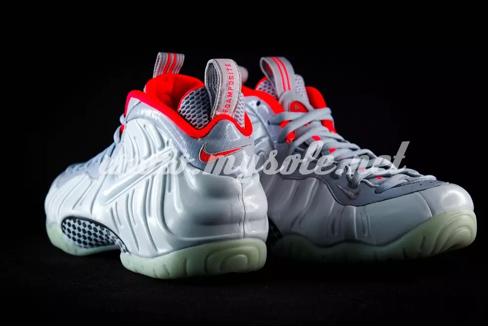 Платиновый Yeezy Nike Air Foamposite Pro Платиновый