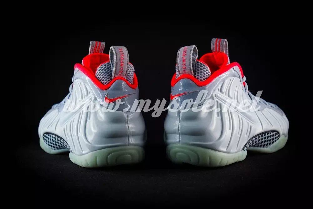 Platinum Yeezy Nike Air Foamposite Pro Platinum