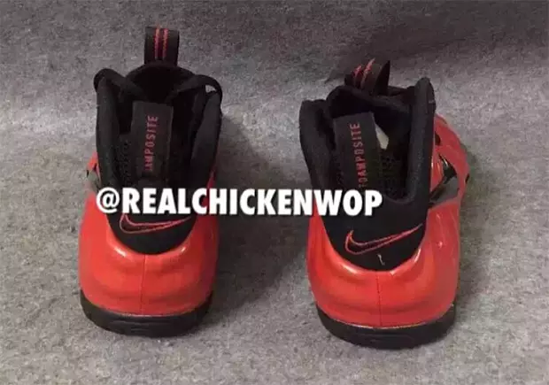 Nike Air Foamposite Pro Merah Hitam 2016