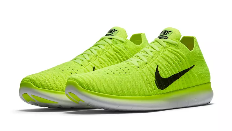 Nike Free RN Flyknit Medal Stand Volt Olympijské hry 2016