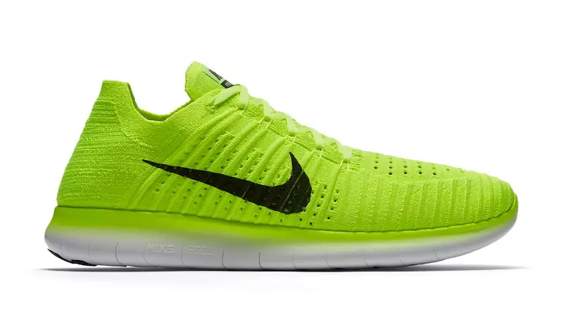 Nike Free RN Flyknit Medal Stand Volt Olympia 2016