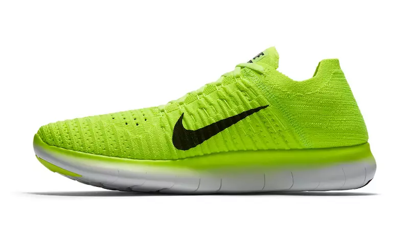 Nike Free RN Flyknit Madalya Standı Volt 2016 Olimpiyatları