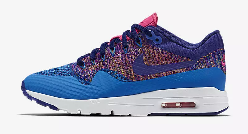 Viacfarebné Nike Air Max 1 Ultra Flyknit Blue Pink