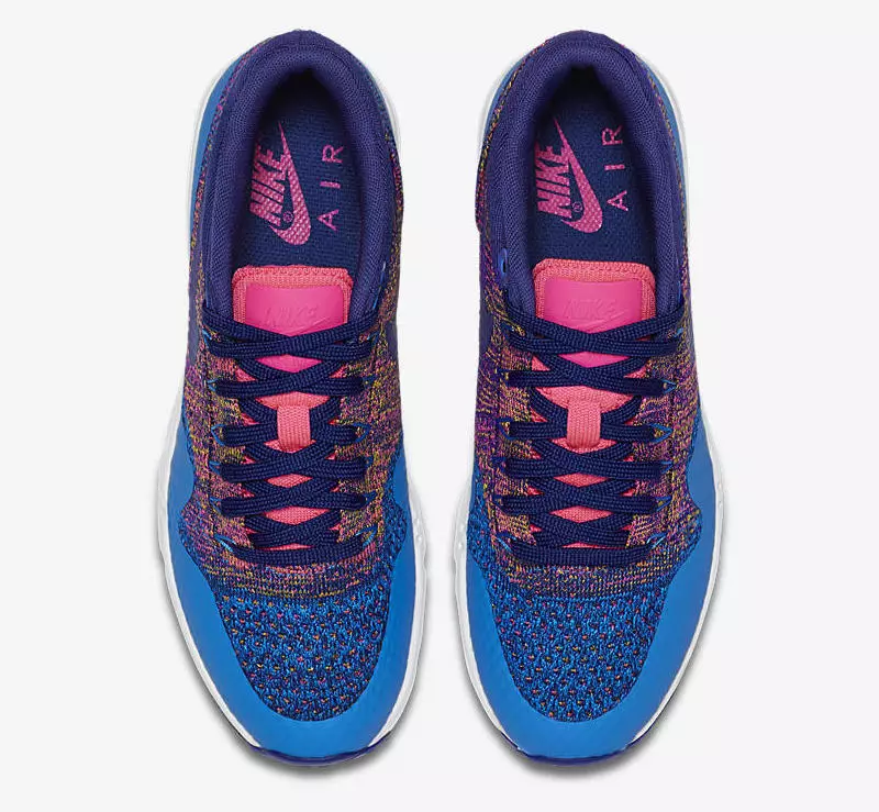 Monivärinen Nike Air Max 1 Ultra Flyknit Blue Pink