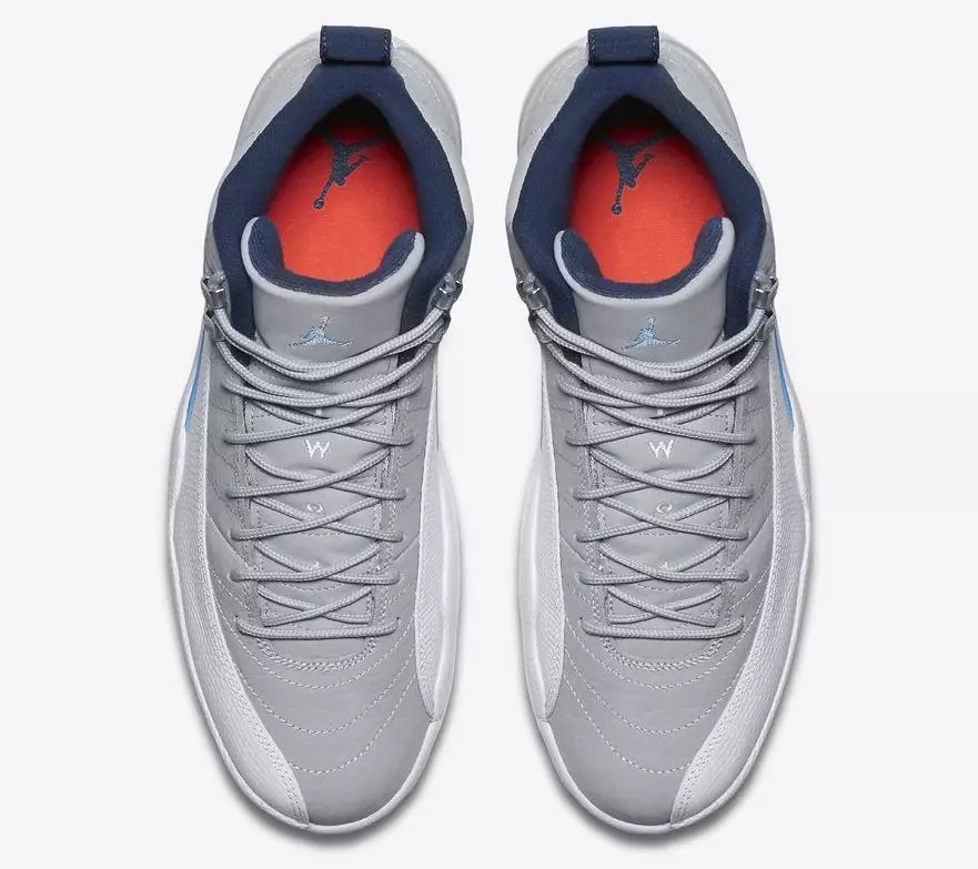 Air Jordan 12 Wolf Grey University အပြာ