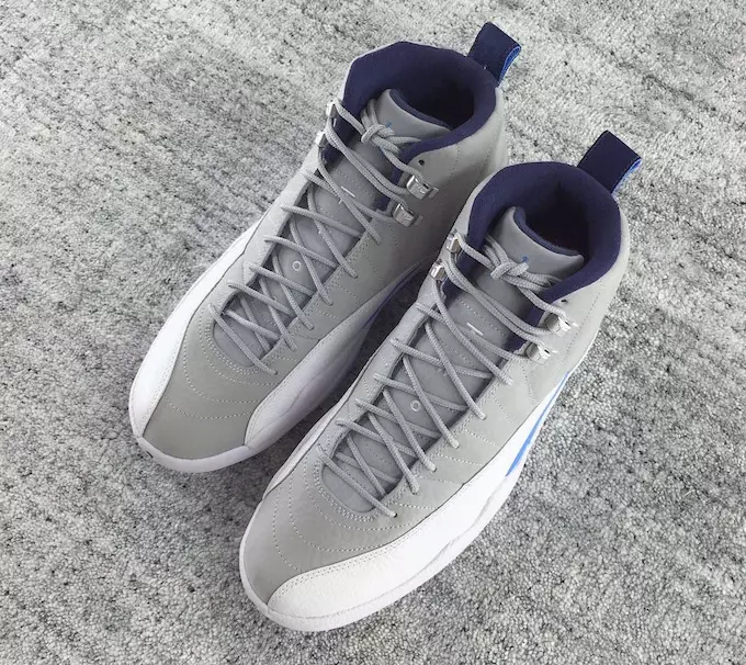 Air Jordan 12 Wolf Grey University Blue 2016