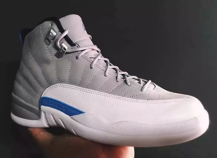 Air Jordan 12 Gris Universitat Blau 130690-007