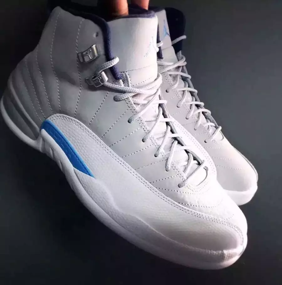 Air Jordan 12 Grey University Blue 130690-007