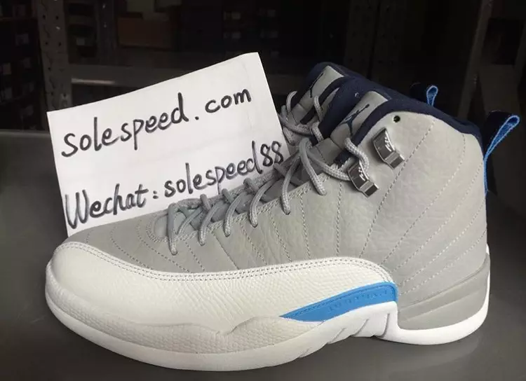 Air Jordan 12 Grey University Blue Дата выпуску