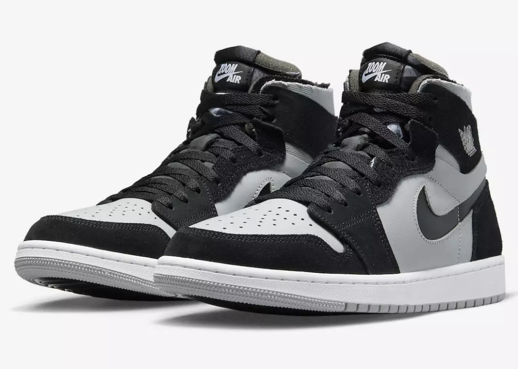 Air Jordan 1 Zoom CMFT melns pelēks CT0978-001 Izdošanas datums