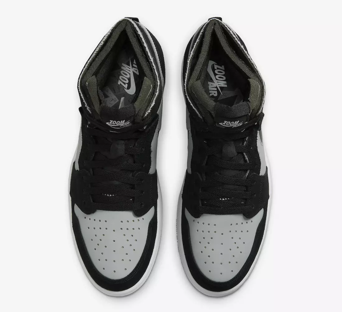 Air Jordan 1 Zoom CMFT Schwarz Grau CT0978-001 – Erscheinungsdatum