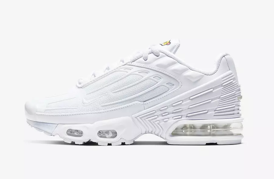 Nike Air Max Plus 3 Triple White CD6871-100 Шығарылған күні