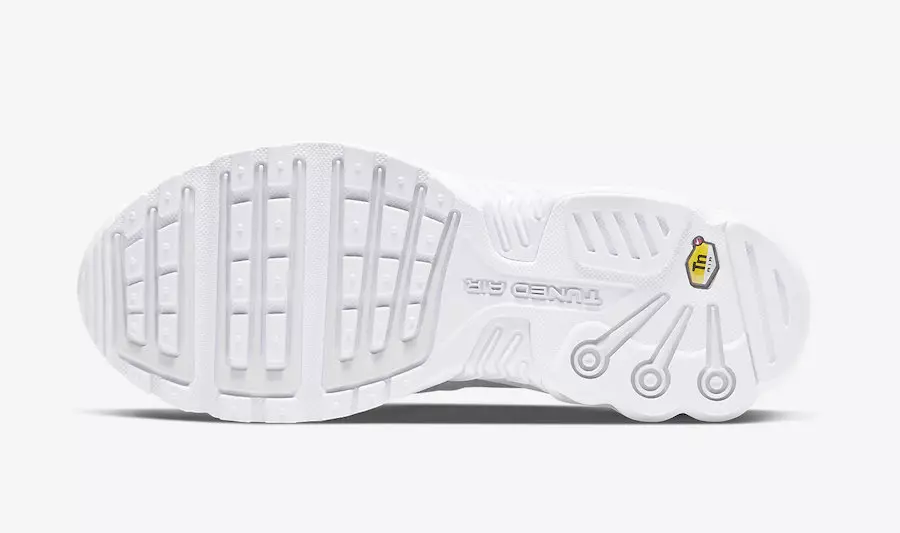 Nike Air Max Plus 3 Triple White CD6871-100 Data tal-Ħruġ