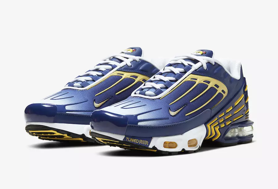 Nike Air Max Plus 3 Deep Royal Topaz Gold CW1417-400 Թողարկման ամսաթիվ