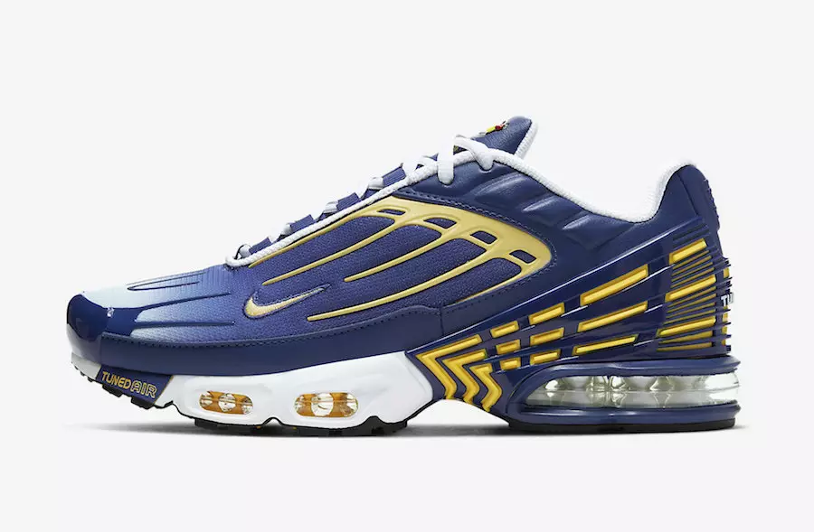 Nike Air Max Plus 3 Deep Royal Topaz Gold CW1417-400 ဖြန့်ချိသည့်ရက်စွဲ