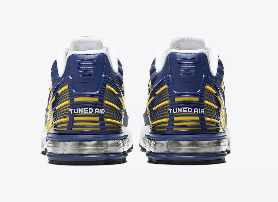 Nike Air Max Plus 3 Deep Royal Topaz Gold CW1417-400 מעלדונג טאָג