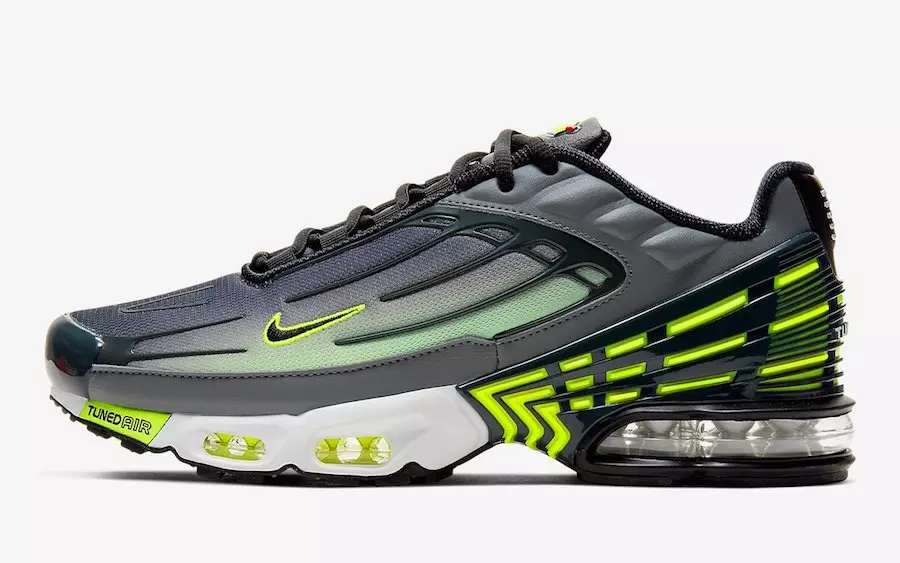 Nike Air Max Plus 3 נעאָן CD7005-002 מעלדונג טאָג