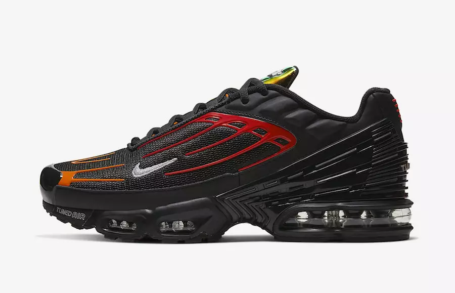 Nike Air Max Plus 3 Black Orange Red CV1643-001 Дата на издаване