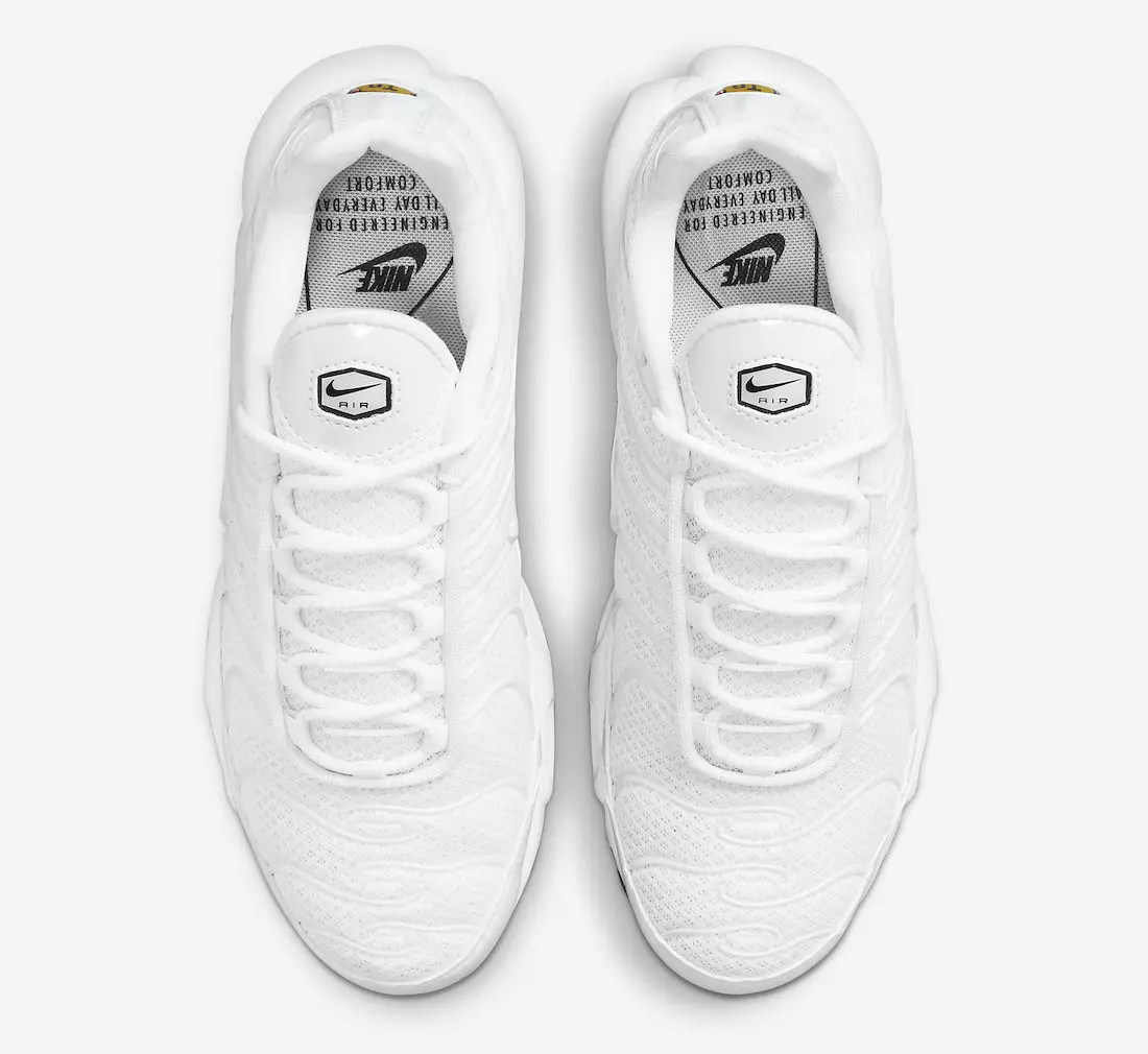 Nike Air Max Plus Premium White 848891-100 Megjelenés dátuma