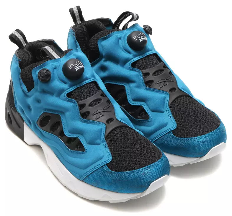 Reebok Insta Pump Fury Road Primal Rot Smaragd Himmelblau