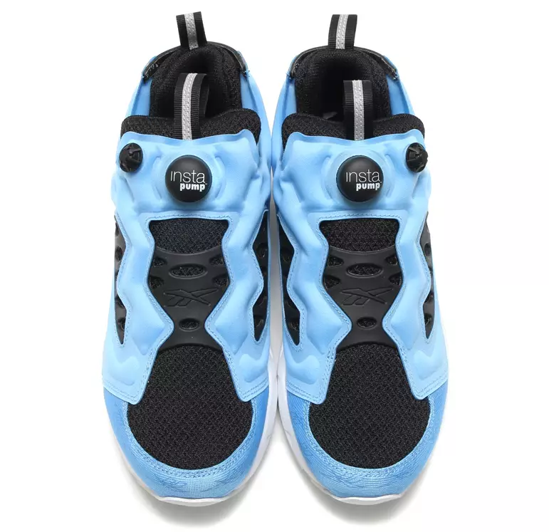 Reebok Insta Pump Fury Road Primal Red Smerald Sky Blue