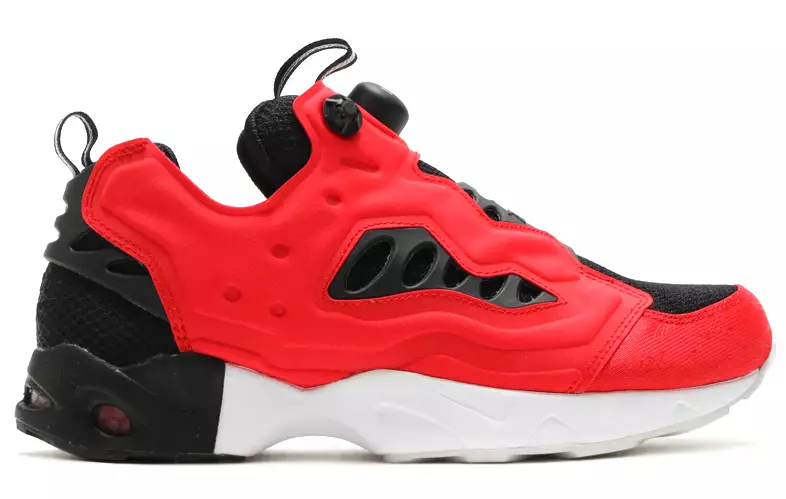 Reebok Insta Pump Fury Road İlkel Kırmızı Zümrüt Gök Mavisi