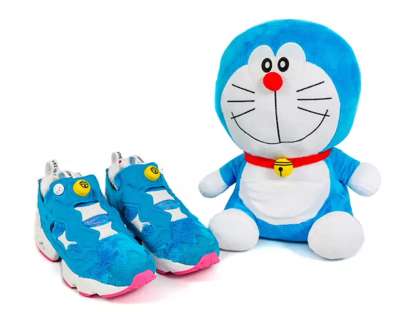 Atmos paketues Reebok Insta Pump Fury DORAEMON