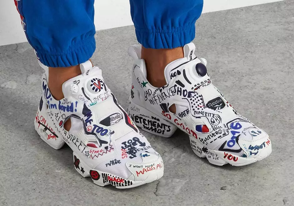 Vetements x Reebok Insta Pump Fury Demnächst erhältlich