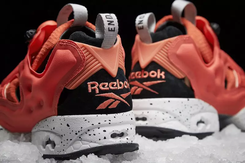 END x Reebok Insta Pump Fury Różowy Łosoś