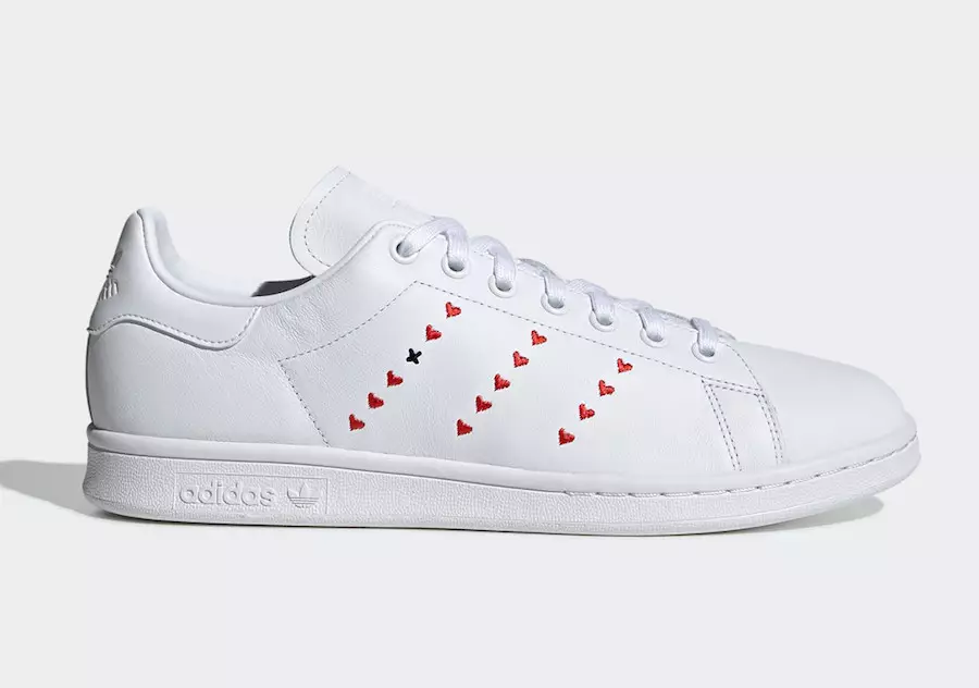 adidas Stan Smith Heart Stripe Pack EG5810 EG5811 ဖြန့်ချိသည့်ရက်စွဲ