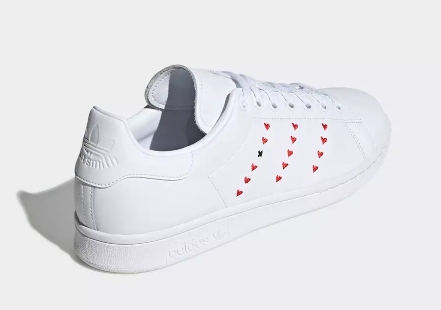 adidas Stan Smith Kalp Çizgili Paket EG5810 EG5811 Çıkış Tarihi